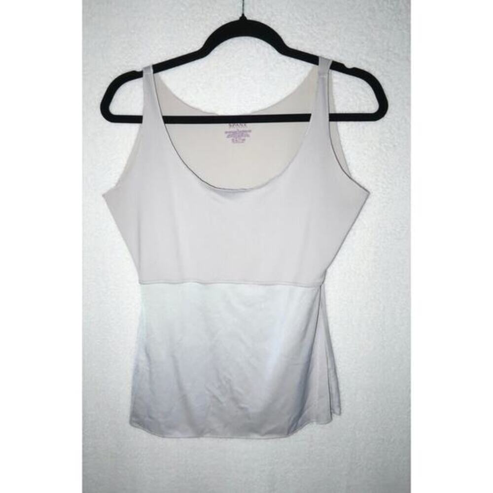 Spanx Hide & Sleek Cami Silver Gray Undershirt Tummy‎ Slimming Tank Large